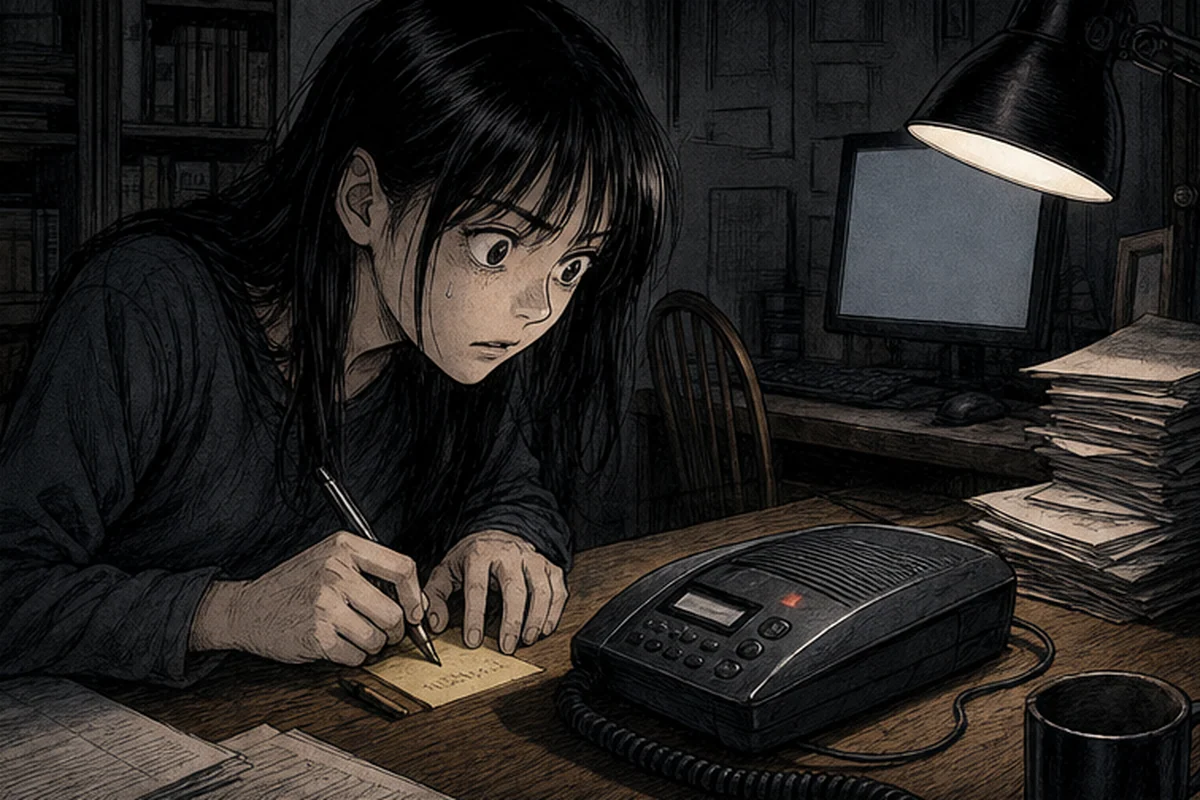留守番電話:強く締めたはずの蛇口が、録音のなかでは点検の前と同じ間隔で鳴り続けている