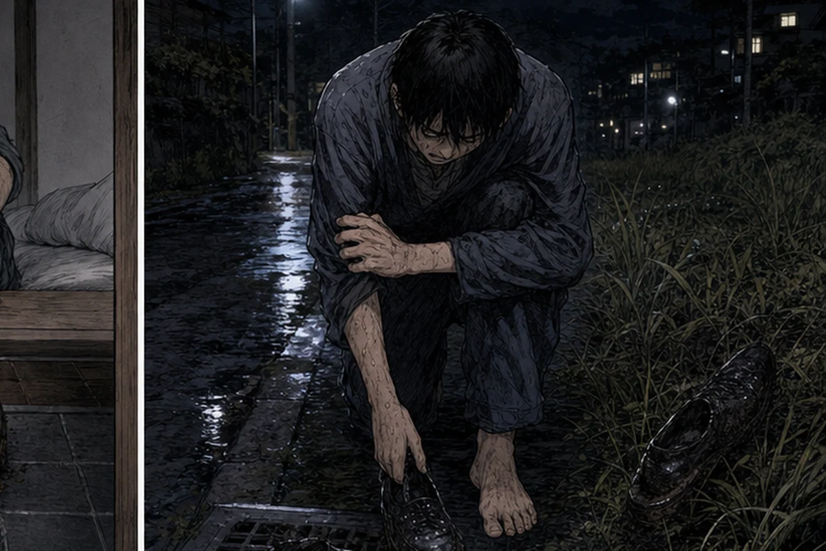 雨の降らない夜に:私はその場にしゃがみこんで、しばらく動けなかった