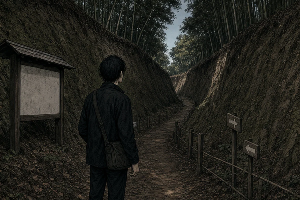 堀底:Sが行ったのは五月の平日だった