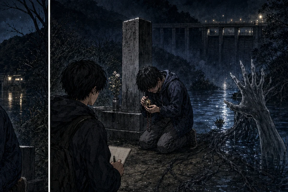 第5話　橋を渡るな。数を渡せ：夜のダムサイトは人の気配がない