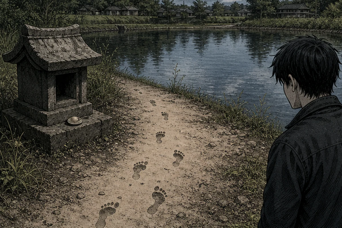 片足:そいつの育った町に、古い農業用のため池があった