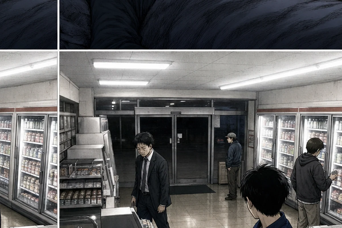 【心霊体験談】第5話　2：44：だから深夜のコンビニはちょうどよかった