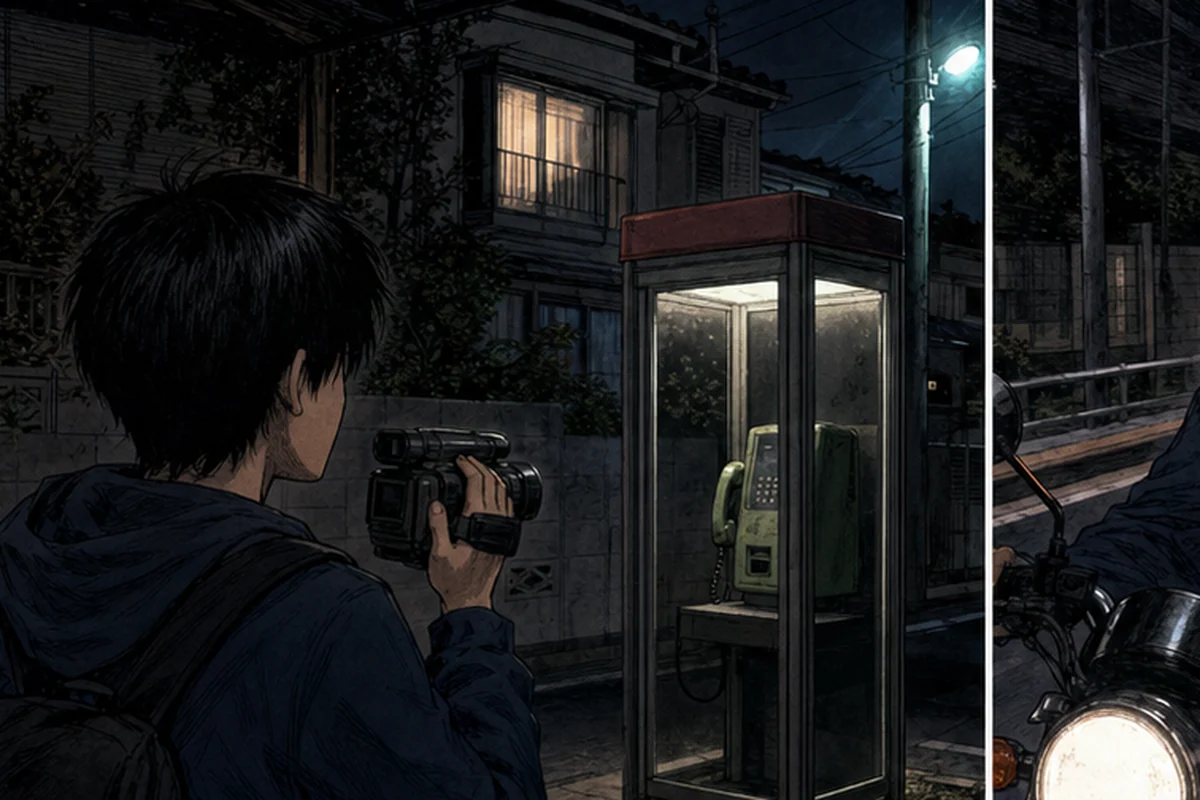 【心霊体験談】第17話 電話ボックス:僕が高校2年生の時の話だ 僕は16歳の時から霊の存在を確かめるために ビデオカメラ片手に一人で心霊スポットに行っている 地元民情報でお化けが出る公衆電話があるとのことだ インターネットには掲載されていないスポ