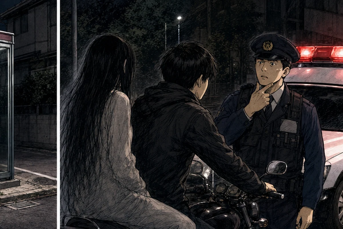 【心霊体験談】第17話 電話ボックス:インターネットには掲載されていないスポットだ 僕は夜に施設を抜け出して単車で行ってみる が、都内のなんの変哲もない電話ボックスだ 周りは住宅街で怖さもへったくれもない 特におかしいことは何もないのでがっかりし