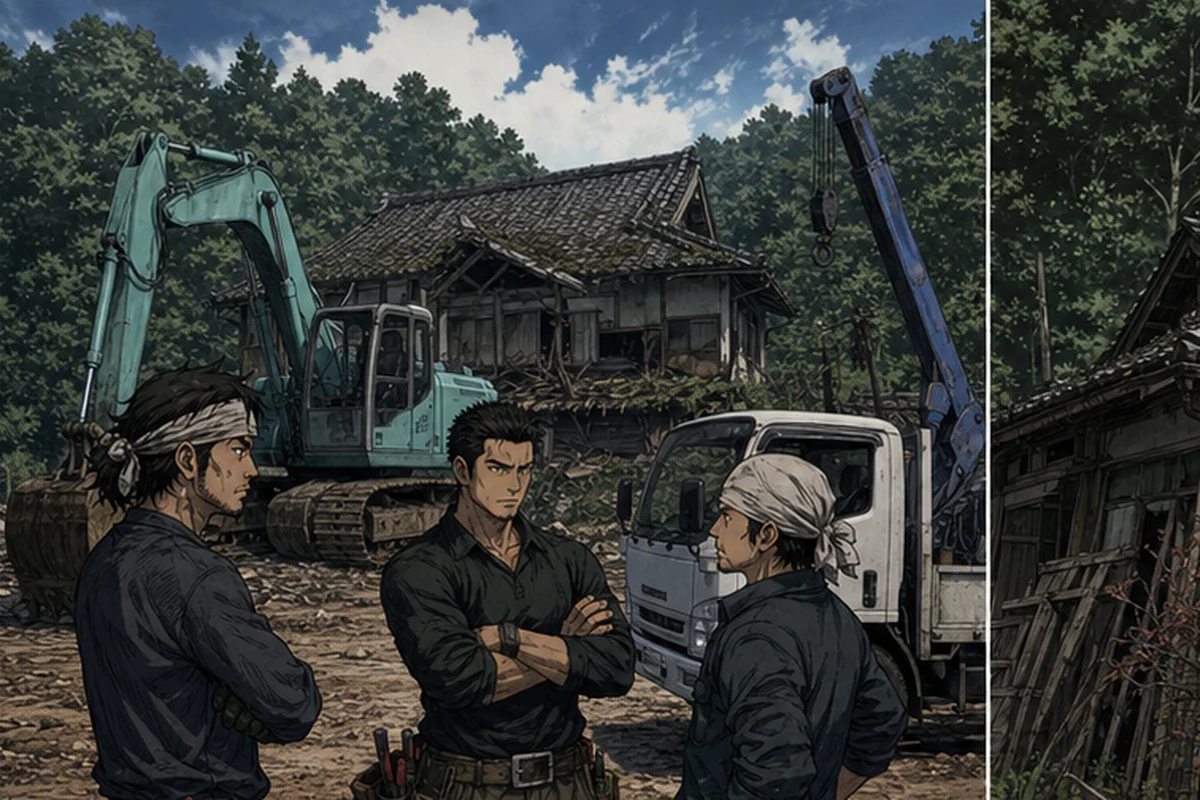 【心霊体験談】第11話 『しまこ』:何でも屋の仲間、タツの親戚筋にあたる旧家で、当主が三年前に亡くなってからずっと空き家になっていたらしい