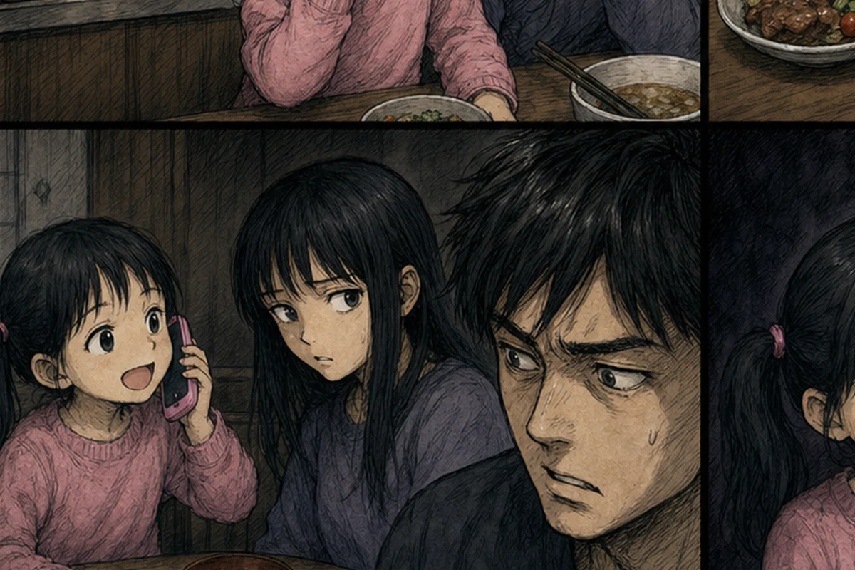 【心霊体験談】第18話 スマホ:僕も次女に乗って電話ごっこを楽しんでいた ある日突然おかしな事が起こり始める 僕は料理がするのが好きだ さすがに調理師までは持っていないが 料検を持っている