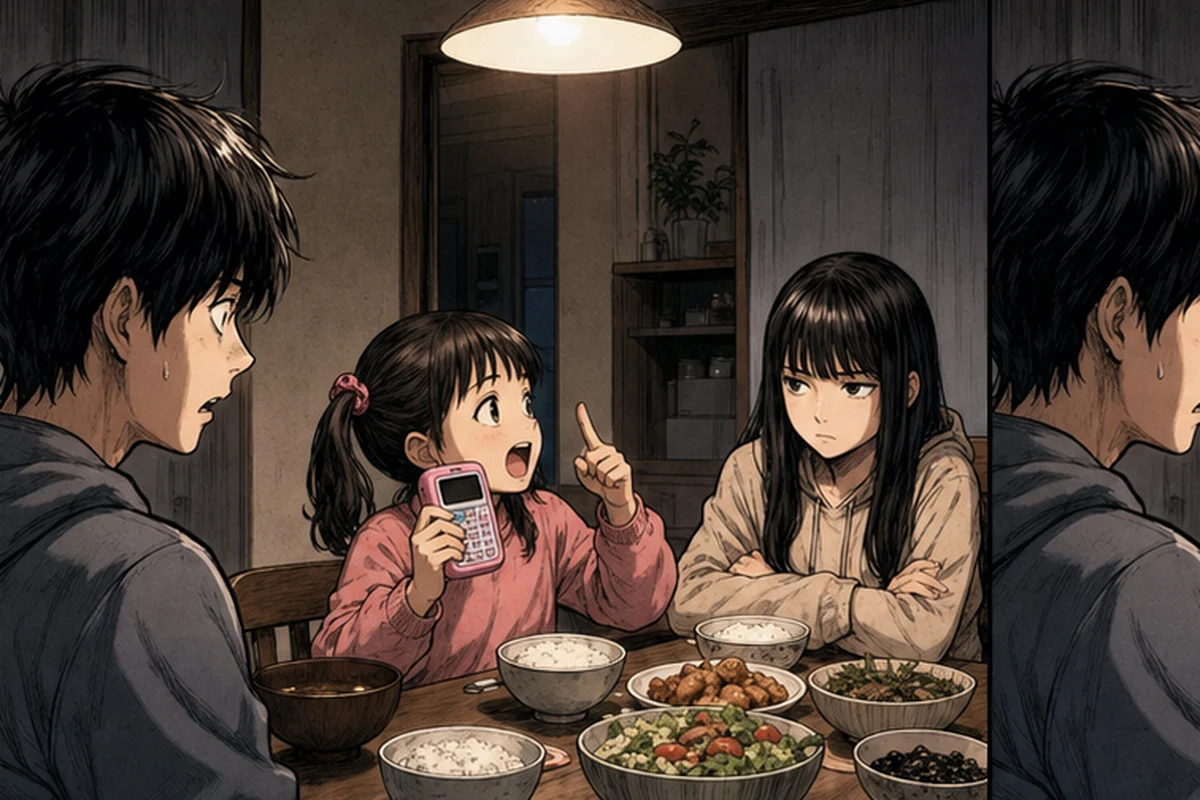 【心霊体験談】第18話 スマホ:安い食材で最大限のうまさと見た目を引き出す