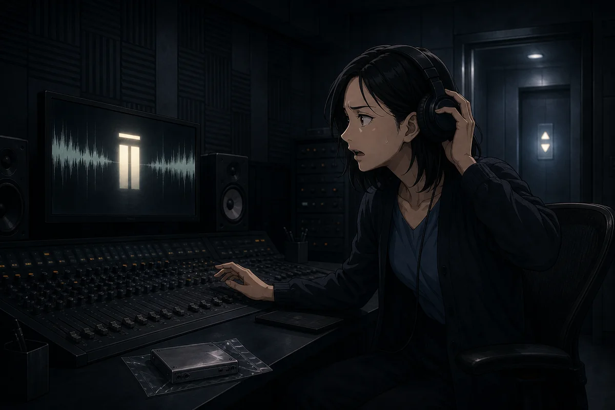 無音区間:十五年前の録音から現代のエレベーター音を聞く真帆